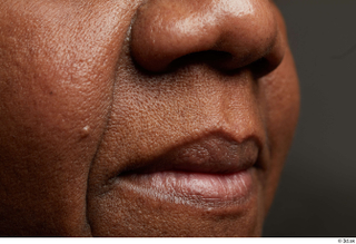 HD Face Skin Korah Wilkerson lips mouth nose skin texture…